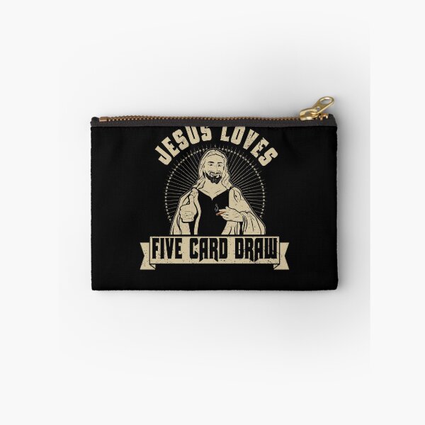 Item preview, Jesus Loves Five Card Draw Card Game Poker Cigar Novelty designed and sold by shoppzee.