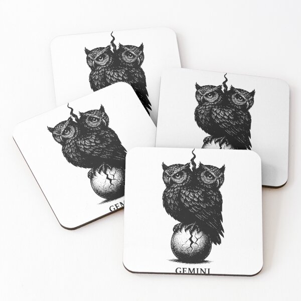 Item preview, Gemini — Dark Fantasy Zodiac designed and sold by DarkEggFactory.