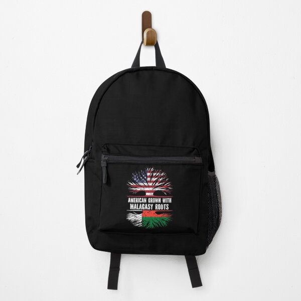 Item preview, American Grown with Malagasy Roots USA Flag designed and sold by CosmoKitsch.