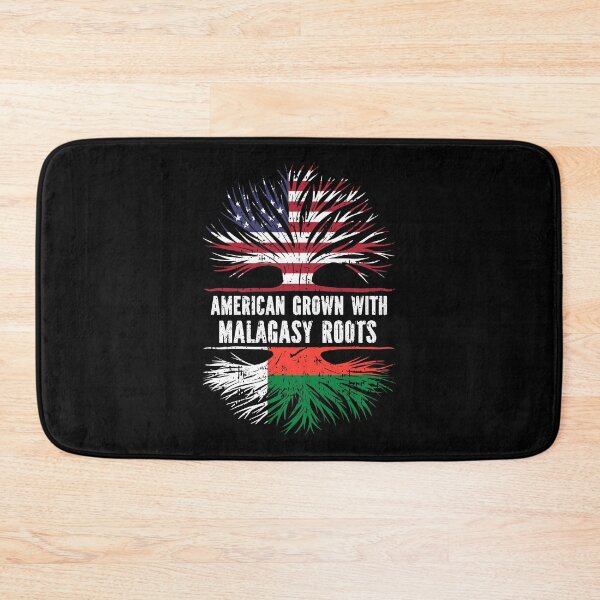 Item preview, American Grown with Malagasy Roots USA Flag designed and sold by CosmoKitsch.