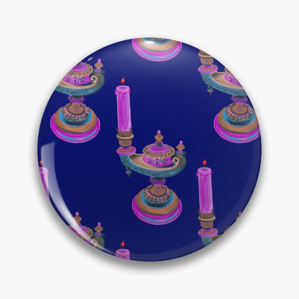 Item preview, Genie Lamp-Dark Blue designed and sold by deblevart.