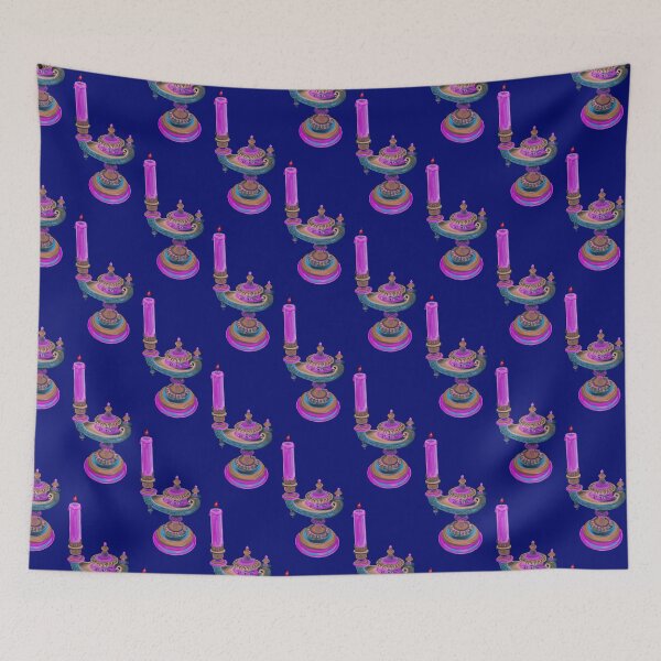 Item preview, Genie Lamp-Dark Blue designed and sold by deblevart.