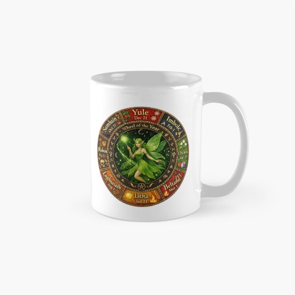 Item preview, Wheel of the Year – Enchanted Pagan Fairy Calendar designed and sold by MysticOzzy.