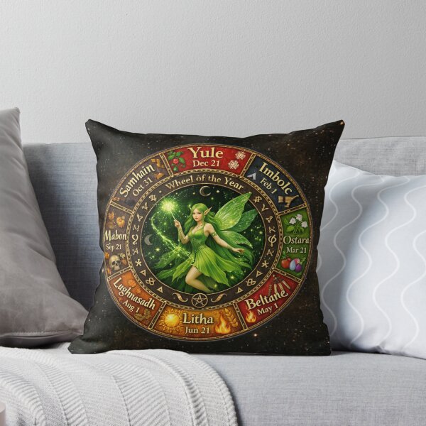 Item preview, Wheel of the Year – Enchanted Pagan Fairy Calendar designed and sold by MysticOzzy.