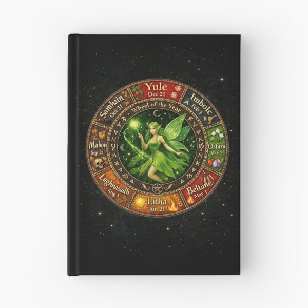 Item preview, Wheel of the Year – Enchanted Pagan Fairy Calendar designed and sold by MysticOzzy.