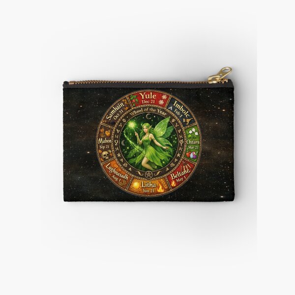 Item preview, Wheel of the Year – Enchanted Pagan Fairy Calendar designed and sold by MysticOzzy.