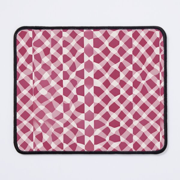 Item preview, Optical Illusion Retro Pop Art Checkered Pink Pattern designed and sold by SecretDicer.