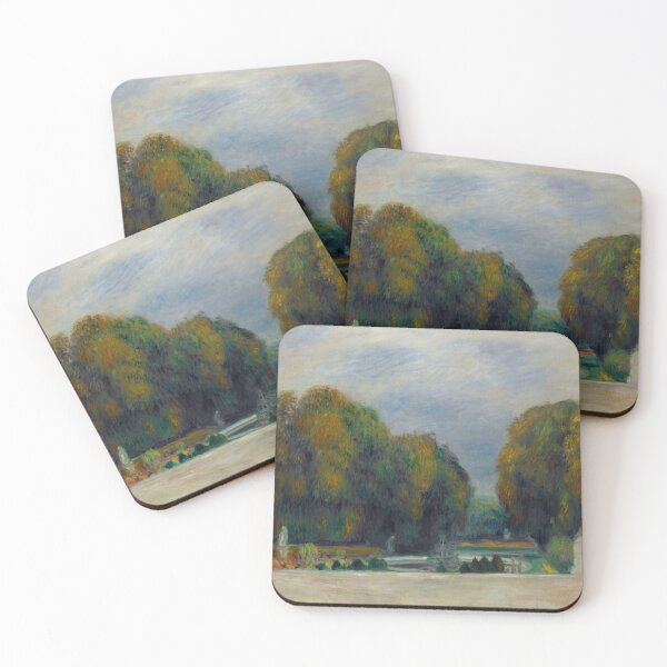 Item preview, Versailles by Pierre-Auguste Renoir: Tranquil Impressionist Garden Landscape Poster designed and sold by artofuniverse.