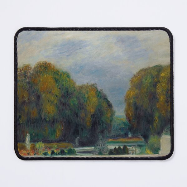 Item preview, Versailles by Pierre-Auguste Renoir: Tranquil Impressionist Garden Landscape Poster designed and sold by artofuniverse.
