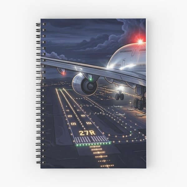 Item preview, Airplane Night Approach  designed and sold by EMairplanes.