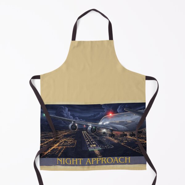Item preview, Airplane Night Approach designed and sold by EMaviation_.