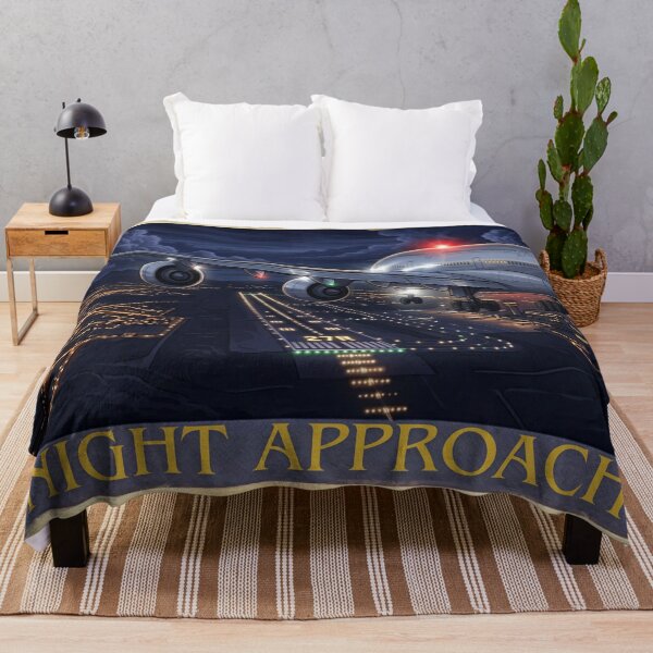 Item preview, Airplane Night Approach  designed and sold by EMairplanes.