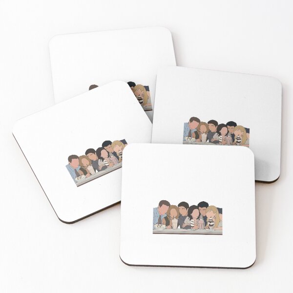 Item preview, Friends Minimalist Portrait - Best Buddies Illustration designed and sold by ElliDesign.