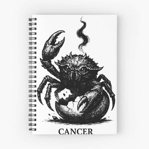 Item preview, Cancer — Dark Fantasy Zodiac designed and sold by DarkEggFactory.