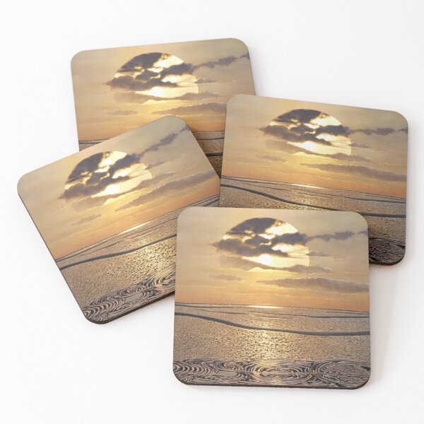 Item preview, Sunset in the land of gold designed and sold by Digitale Kunst Günther Meinhold.