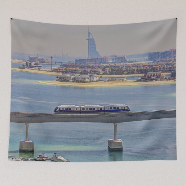 Item preview, Palm Monorail And Burj Al Arab  designed and sold by Londonimages.