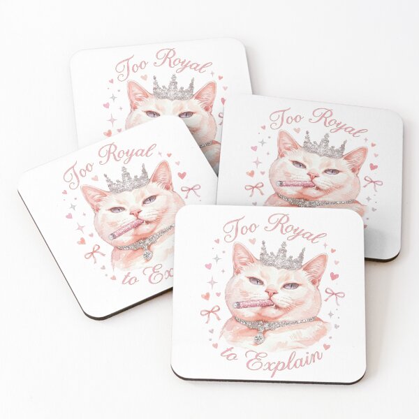 Item preview, Too Royal to Explain – Sassy Queen Cat Coquette Design designed and sold by aiqdelicia.