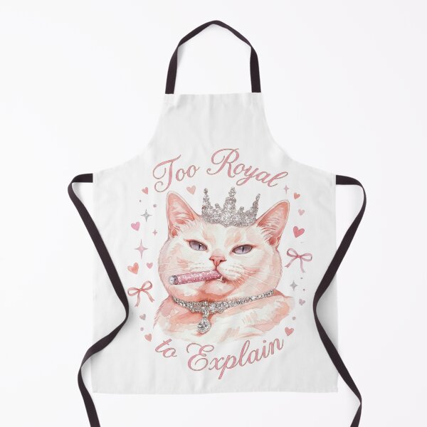 Item preview, Too Royal to Explain – Sassy Queen Cat Coquette Design designed and sold by aiqdelicia.