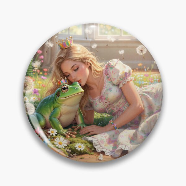 Item preview, Princess Raising a Pet Frog designed and sold by M-Y-A-R-T-.