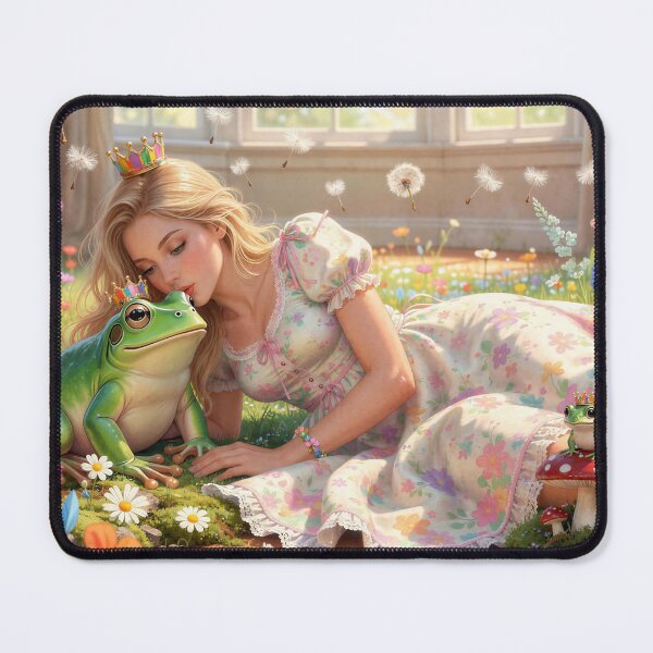Item preview, Princess Raising a Pet Frog designed and sold by M-Y-A-R-T-.