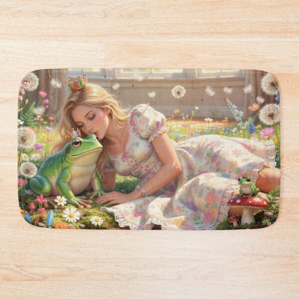 Item preview, Princess Raising a Pet Frog designed and sold by M-Y-A-R-T-.