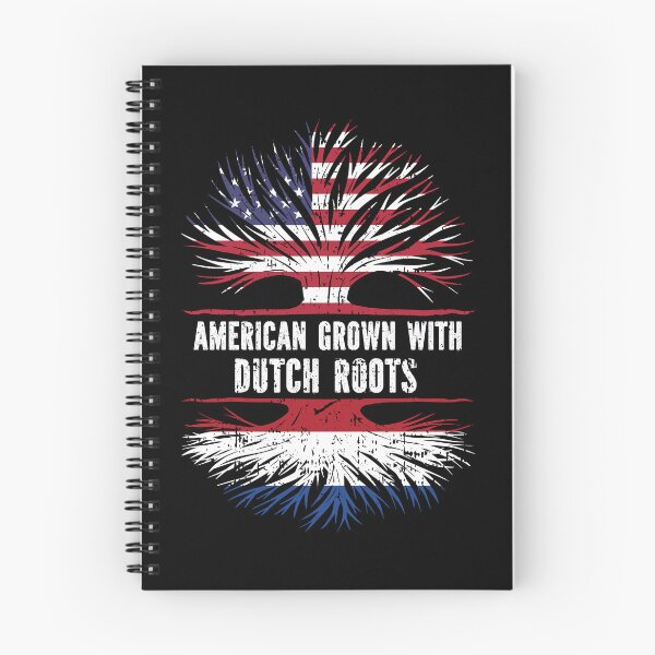 Item preview, American Grown with Dutch Roots USA Flag designed and sold by CosmoKitsch.