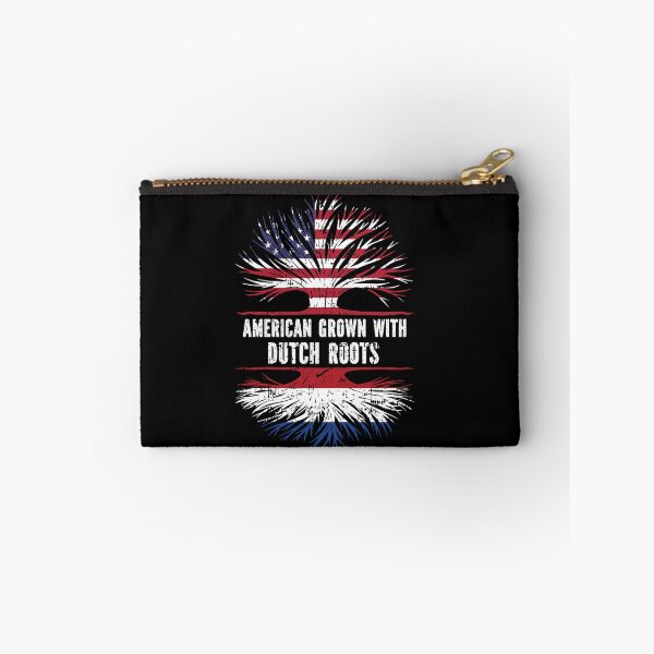 Item preview, American Grown with Dutch Roots USA Flag designed and sold by CosmoKitsch.
