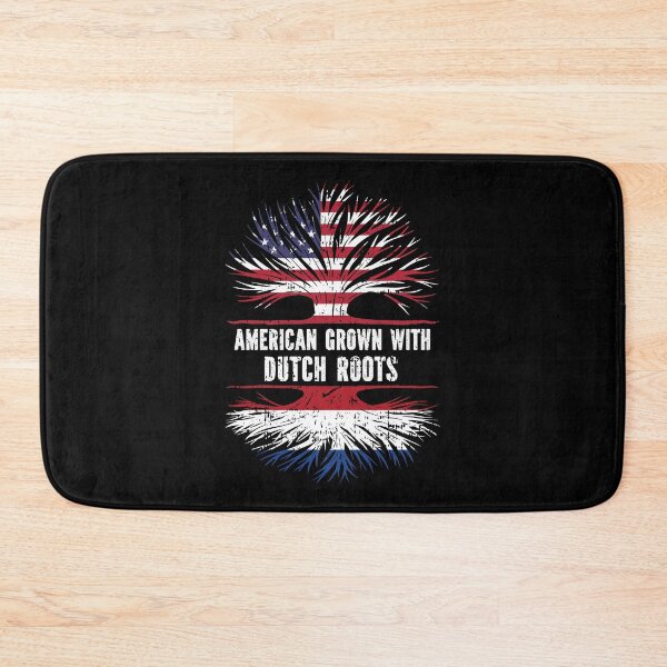 Item preview, American Grown with Dutch Roots USA Flag designed and sold by CosmoKitsch.