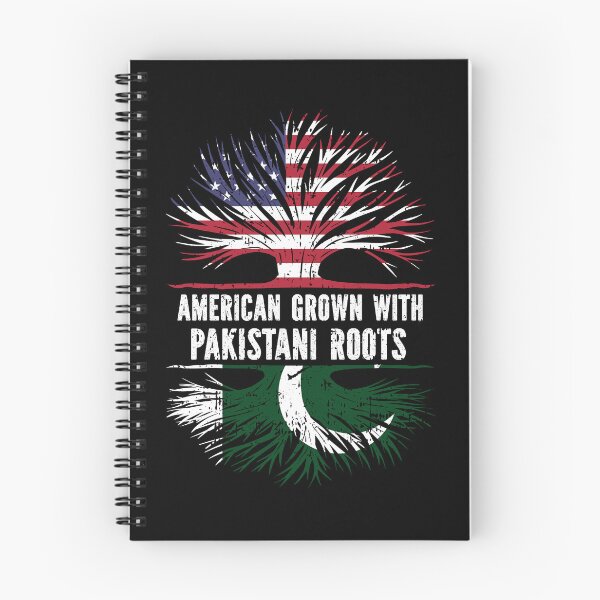 Item preview, American Grown with Pakistani Roots USA Flag designed and sold by CosmoKitsch.