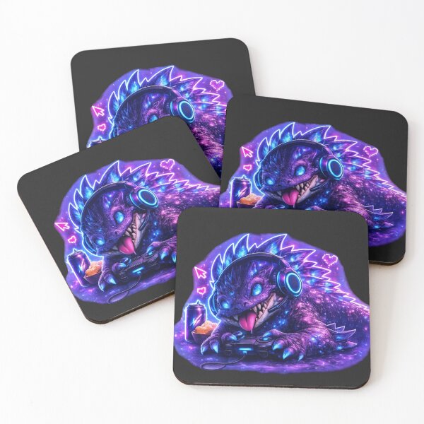 Item preview, Cute Gaming Monster designed and sold by Nika Art Studio.