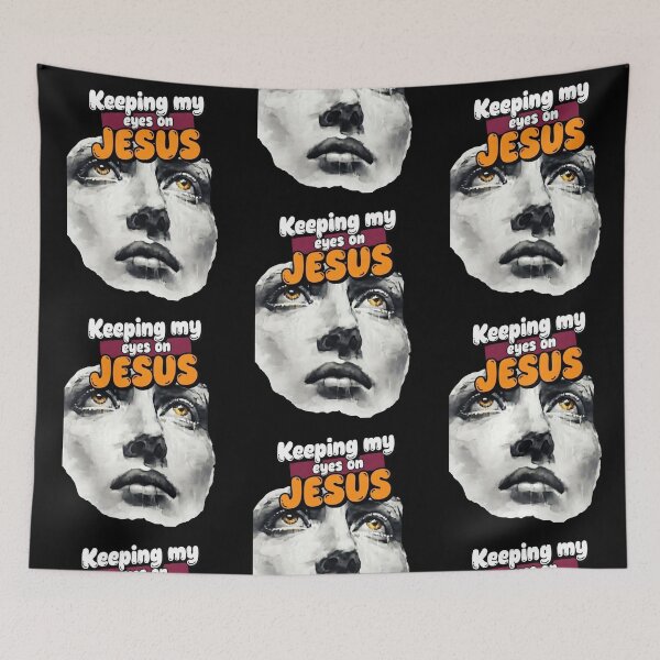 Item preview, Keeping my eyes on JESUS - Christian designed and sold by BELIEVERS with STYLE.