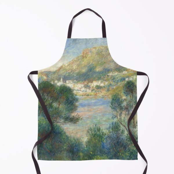 Item preview, View of Monte Carlo From Cap Martin by Pierre-Auguste Renoir: Impressionist Landscape Poster designed and sold by artofuniverse.