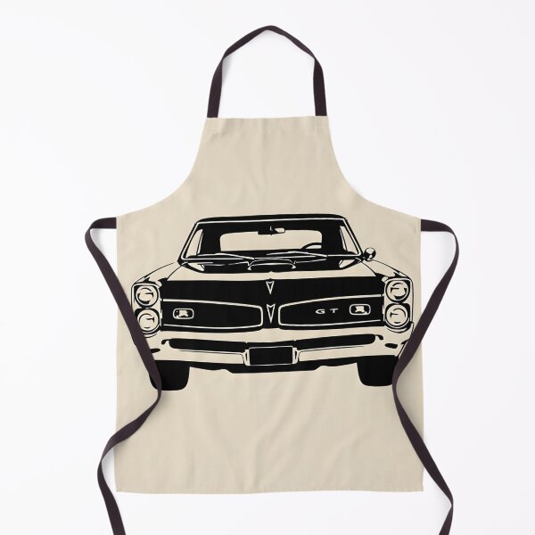 Item preview, Pontiac GTO 1966 Front View – Classic American Muscle Car Minimalist Illustration designed and sold by Motorline44.