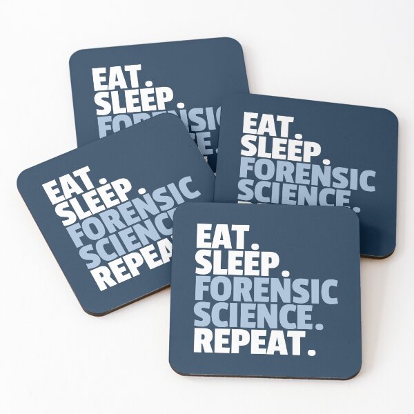 Item preview, Eat Sleep Forensic Science Repeat designed and sold by MaryAller.