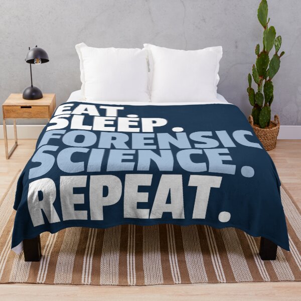Item preview, Eat Sleep Forensic Science Repeat designed and sold by MaryAller.