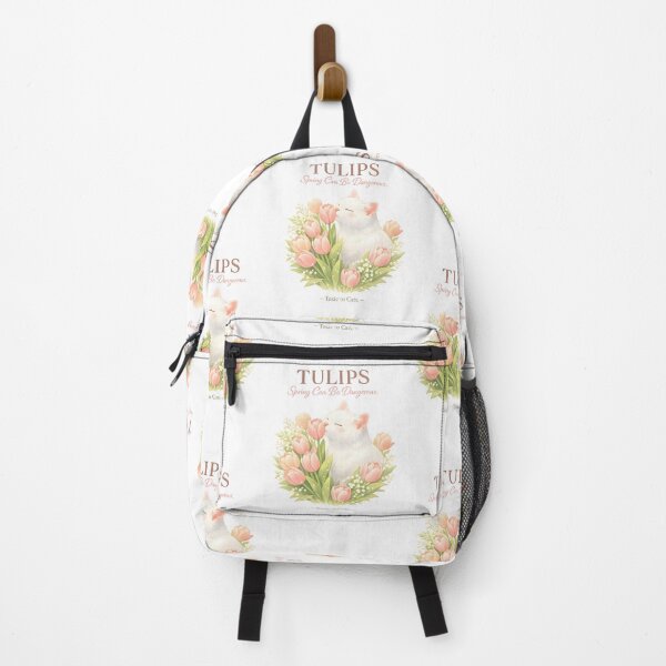 Item preview, Tulips – Spring Can Be Dangerous | Toxic Plants for Cats Veterinary Awareness Design designed and sold by Bettybee00.