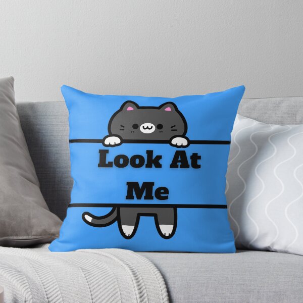 Item preview, Funny Look At Me Cat Cute Meme Kawaii Cat Funny Animal Design designed and sold by Negisandeep studio.