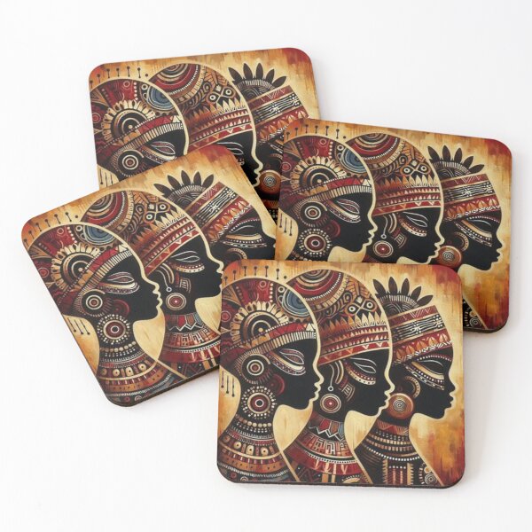 Item preview, Silohettes, Tribal Art Style  designed and sold by Shs-Kenya.