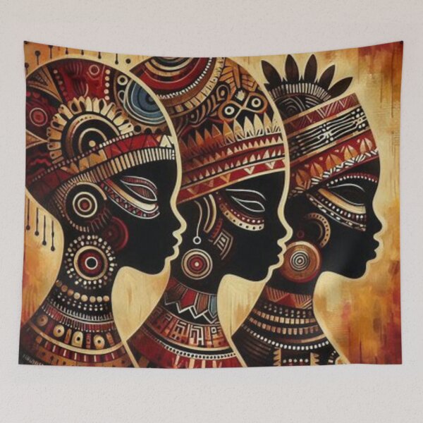 Item preview, Silohettes, Tribal Art Style  designed and sold by Shs-Kenya.