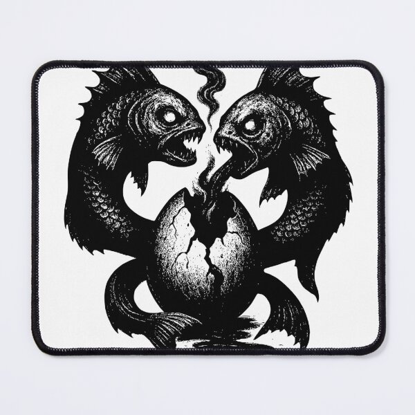 Item preview, Pisces — Dark Fantasy Zodiac designed and sold by DarkEggFactory.