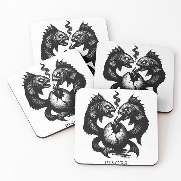 Item preview, Pisces — Dark Fantasy Zodiac designed and sold by DarkEggFactory.