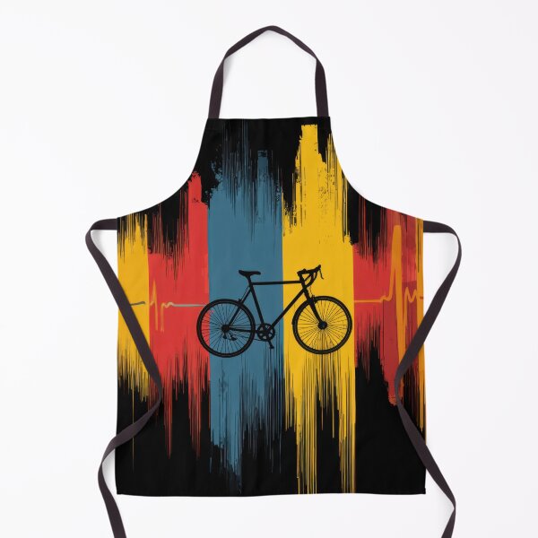 Item preview, Bike with sound wave design in black designed and sold by anytka.