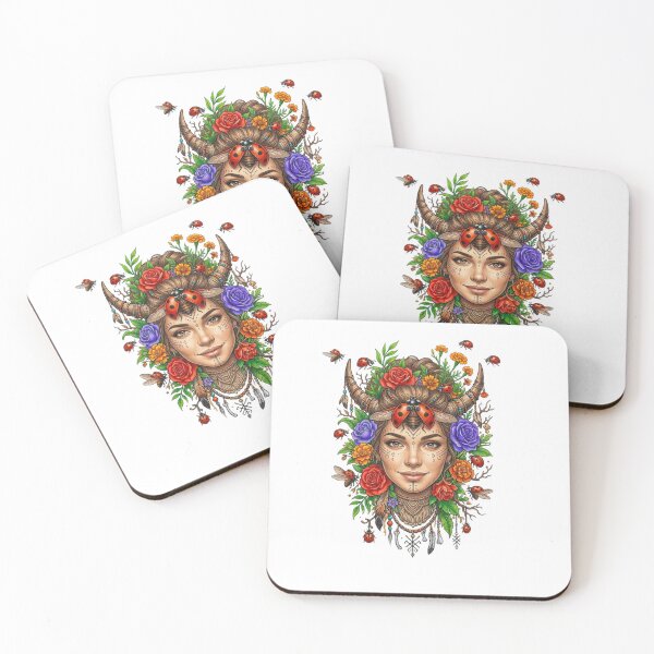 Item preview, Beautiful girls and flowers designed and sold by PP&RAINBOW SHOP.