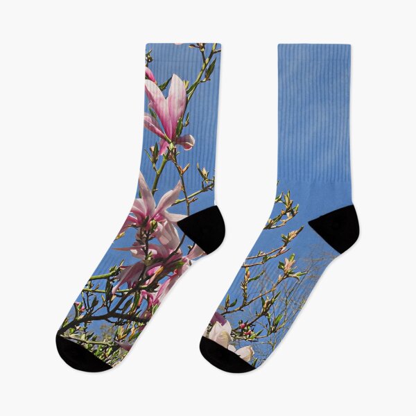 Item preview, Magnolia against a blue sky designed and sold by Katy Fryd.