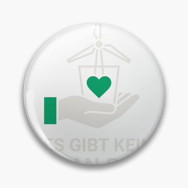 Item preview, Es Gibt Kein Plan B - Sustainable Green Energy Earth Day Design designed and sold by vlahstudio.