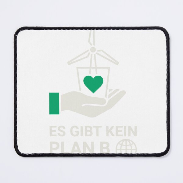 Item preview, Es Gibt Kein Plan B - Sustainable Green Energy Earth Day Design designed and sold by vlahstudio.