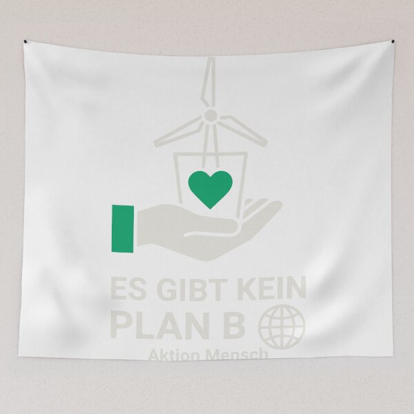 Item preview, Es Gibt Kein Plan B - Sustainable Green Energy Earth Day Design designed and sold by vlahstudio.