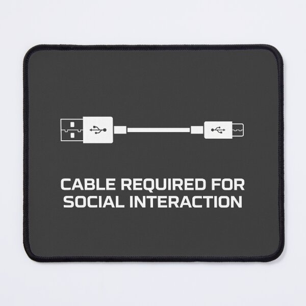 Item preview, Cable Required For Social Interaction USB designed and sold by KeremYurtseven.