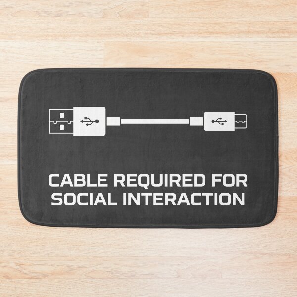 Item preview, Cable Required For Social Interaction USB designed and sold by KeremYurtseven.