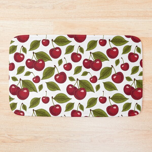 Item preview, Sweet Cherry Harvest Seamless Pattern designed and sold by Liliia-Ulizko.